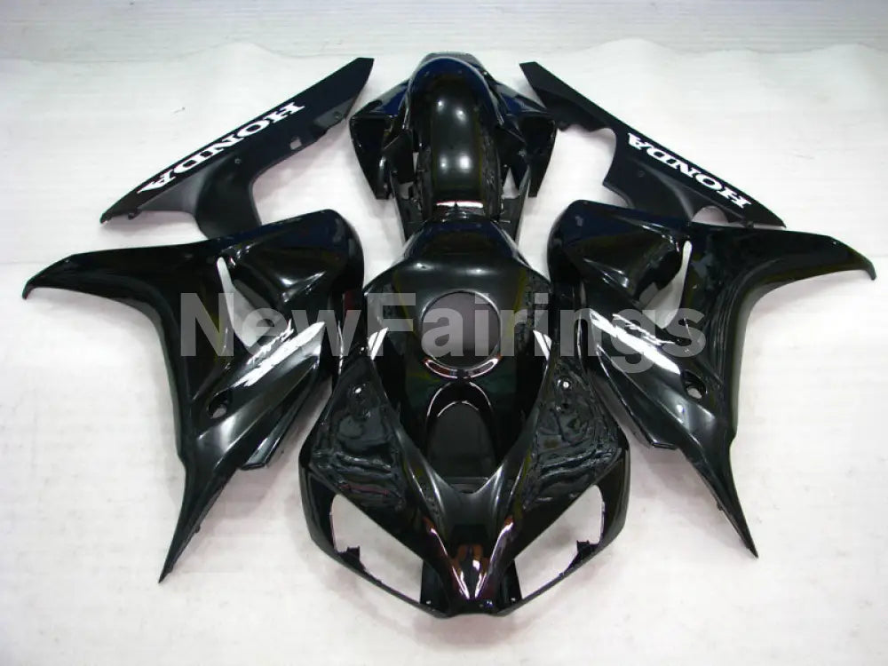 Gloss Black and Matte Black Factory Style - CBR1000RR 06-07 Fairing Kit