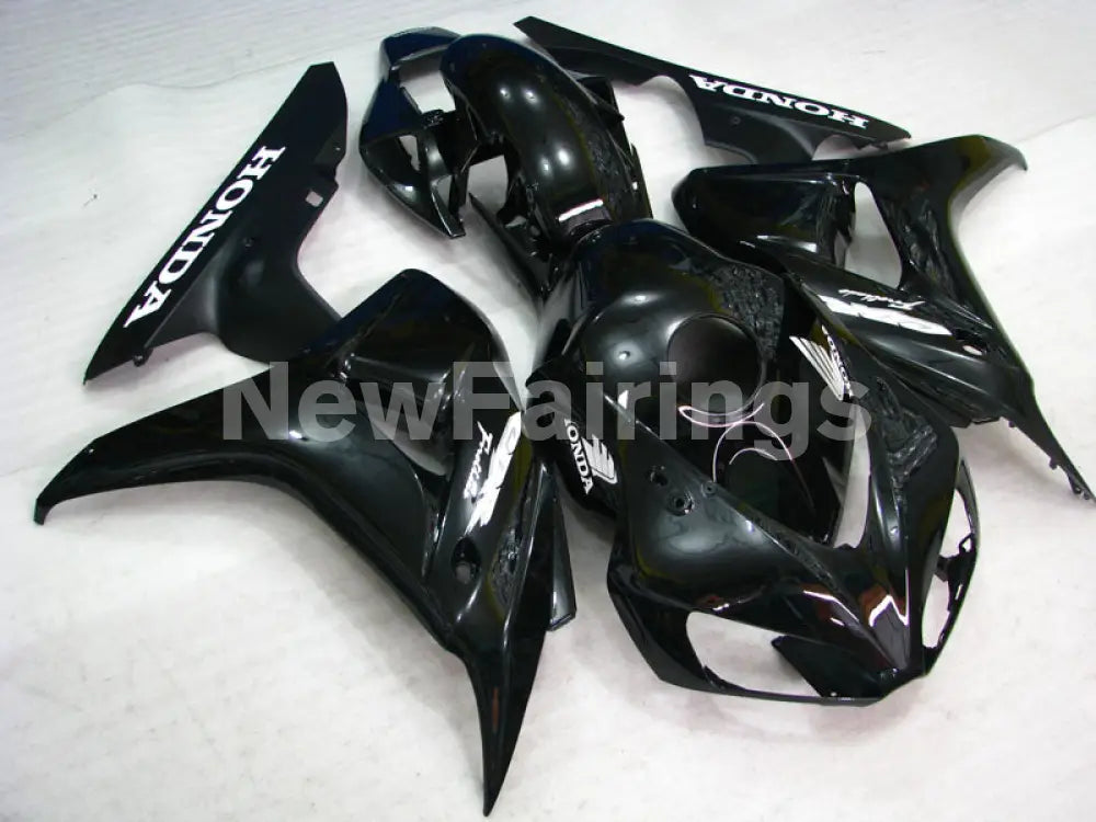 Gloss Black and Matte Black Factory Style - CBR1000RR 06-07 Fairing Kit
