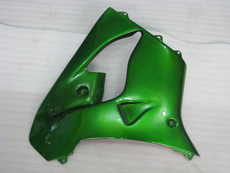 Gloss Green No decals - NINJA ZX-9R 00-01 Fairing Kit