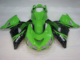 Green and Black Factory Style - NINJA ZX-14R 06-11 Fairing