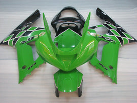 Green and Black Factory Style - NINJA ZX-6R 03-04 Fairing
