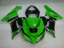 Load image into Gallery viewer, Green and Black Factory Style - NINJA ZX-6R 05-06 Fairing