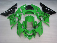 Load image into Gallery viewer, Green and Black Flame - NINJA ZX-10R 04-05 Fairing Kit