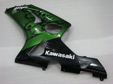 Load image into Gallery viewer, Green and Black Flame - NINJA ZX-6R 03-04 Fairing Kit