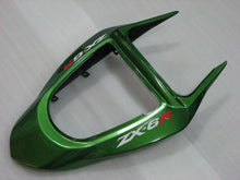 Load image into Gallery viewer, Green and Black Flame - NINJA ZX-6R 03-04 Fairing Kit