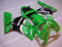 Load image into Gallery viewer, Green Black FUCHS - NINJA ZX-6R 03-04 Fairing Kit