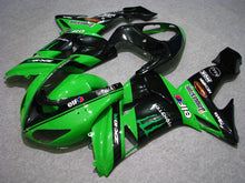 Load image into Gallery viewer, Green Black Monster - NINJA ZX-10R 06-07 Fairing Kit