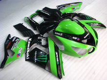 Load image into Gallery viewer, Green and Black Monster - NINJA ZX-14R 06-11 Fairing Kit