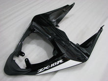 Load image into Gallery viewer, Green and Black White Factory Style - NINJA ZX-10R 08-10 Fairing Kit