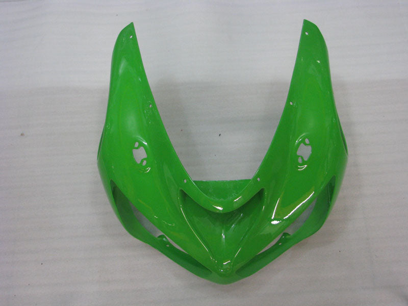 Green Matte Black Factory Style - NINJA ZX-6R 05-06 Fairing