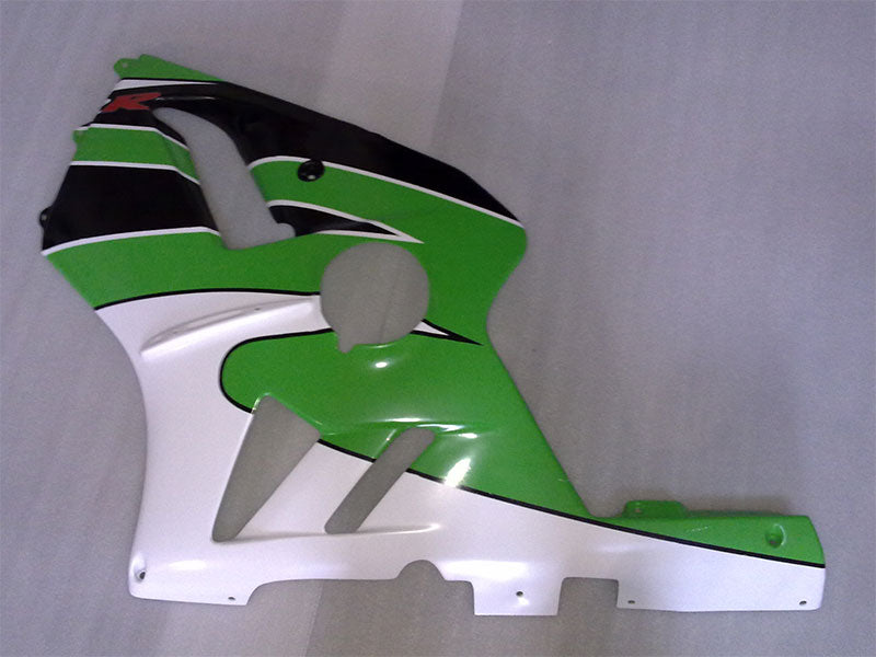 Green and White Factory Style - NINJA ZX-12R 02-04 Fairing