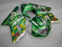 Load image into Gallery viewer, Green and Yellow Movistar - GSX-R600 01-03 Fairing Kit