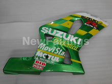 Load image into Gallery viewer, Green and Yellow Movistar - GSX-R600 01-03 Fairing Kit