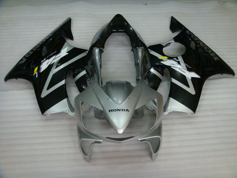 Silver and Black Factory Style - CBR600 F4i 04-06 Fairing Kit