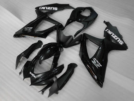 Black and Matte Black Factory Style - GSX-R750 08-10 Fairing Kit