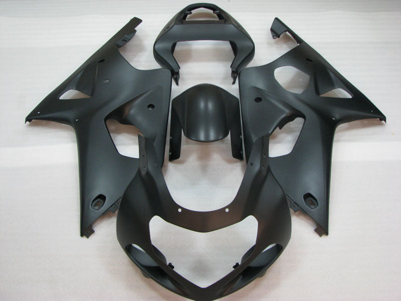 Matte Black No decals - GSX-R1000 00-02 Fairing Kit