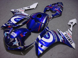 Blue and White Star - YZF-R1 07-08 Fairing Kit