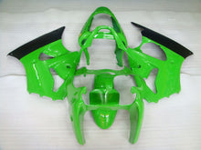 Load image into Gallery viewer, Green and Black Factory Style - NINJA ZX-6R 00-02 Fairing Kit