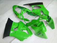 Load image into Gallery viewer, Green and Black Factory Style - NINJA ZX-6R 00-02 Fairing Kit