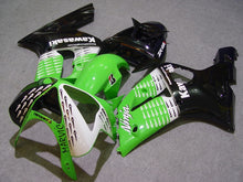 Load image into Gallery viewer, Black and Green FUCHS - NINJA ZX-6R 03-04 Fairing Kit