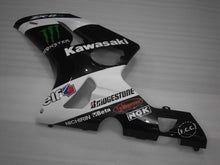 Load image into Gallery viewer, White and Black Monster - NINJA ZX-6R 03-04 Fairing Kit