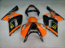 Load image into Gallery viewer, Orange and Black Monster - NINJA ZX-6R 03-04 Fairing Kit