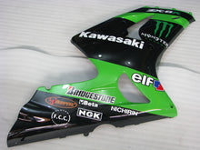 Load image into Gallery viewer, Green and Black Monster - NINJA ZX-6R 03-04 Fairing Kit