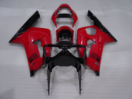 Red and Black Factory Style - NINJA ZX-6R 03-04 Fairing Kit
