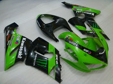 Load image into Gallery viewer, Green and Black Monster - NINJA ZX-6R 05-06 Fairing Kit