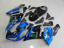 Load image into Gallery viewer, Blue and Black Monster - NINJA ZX-6R 05-06 Fairing Kit