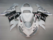 Load image into Gallery viewer, White and Black West - NINJA ZX-6R 05-06 Fairing Kit