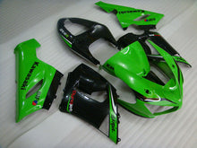 Load image into Gallery viewer, Green and Black Factory Style - NINJA ZX-6R 05-06 Fairing Kit