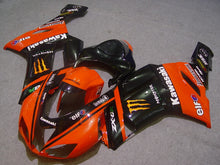 Load image into Gallery viewer, Orange and Black Monster - NINJA ZX-6R 07-08 Fairing Kit