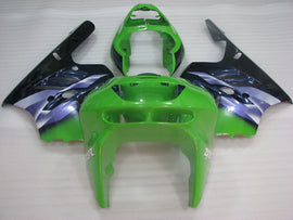 Green and Black Blue Factory Style - NINJA ZX-9R 94-97 Fairing Kit