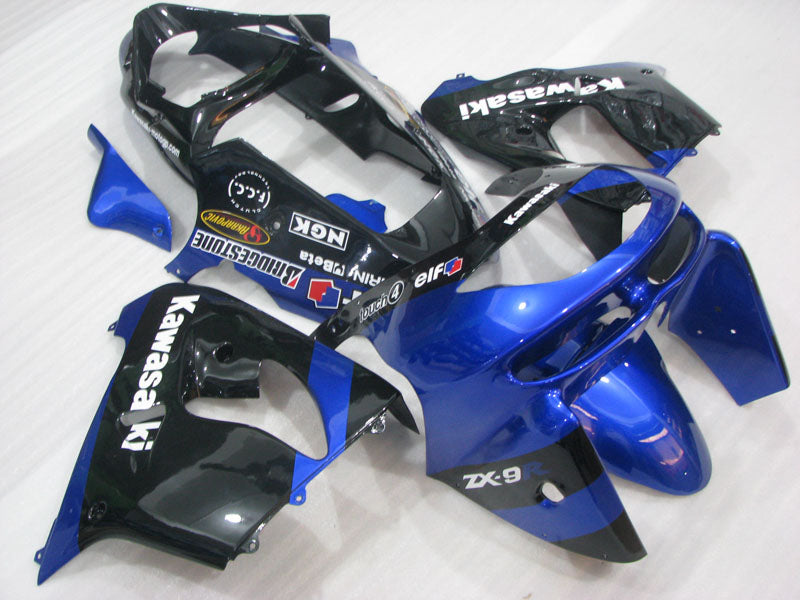Blue and Black Factory Style - NINJA ZX-9R 98-99 Fairing Kit