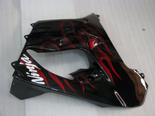 Load image into Gallery viewer, Black Red Flame - NINJA ZX-9R 00-01 Fairing Kit