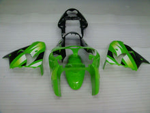 Load image into Gallery viewer, Green and Black Factory Style - NINJA ZX-9R 00-01 Fairing Kit