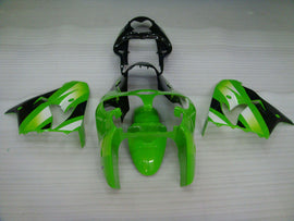 Green and Black Factory Style - NINJA ZX-9R 00-01 Fairing Kit