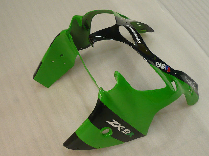 Green and Black Monster - NINJA ZX-9R 02-03 Fairing Kit