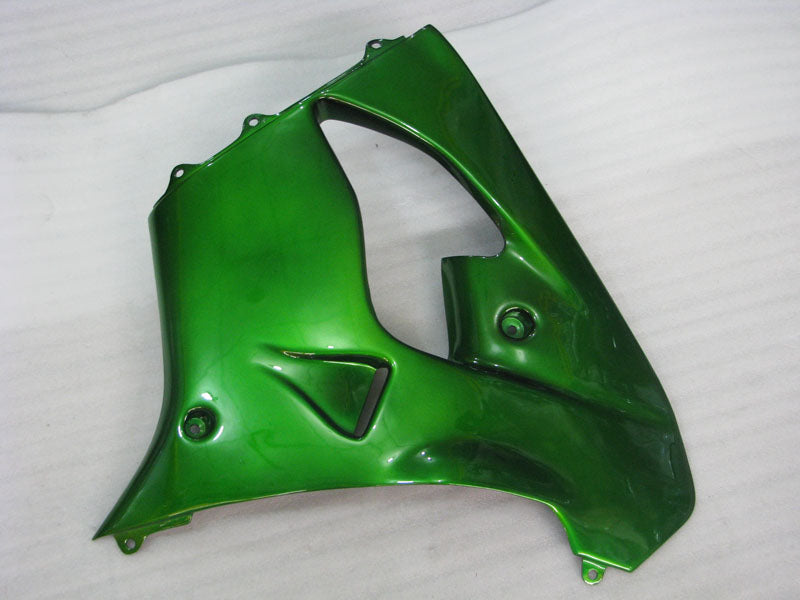 Glossy Green No decals - NINJA ZX-9R 00-01 Fairing Kit