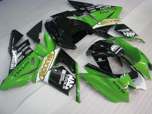 Load image into Gallery viewer, Green and Black MAXXIS - NINJA ZX-10R 04-05 Fairing Kit