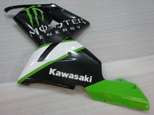 Load image into Gallery viewer, White and Black Green Monster - NINJA ZX-10R 04-05 Fairing Kit