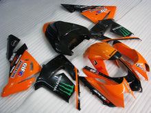 Load image into Gallery viewer, Orange and Black Monster - NINJA ZX-10R 04-05 Fairing Kit