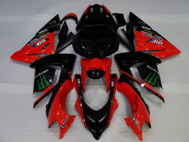 Red and Black Monster - NINJA ZX-10R 04-05 Fairing Kit