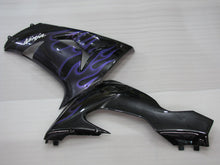 Load image into Gallery viewer, Black and Purple Flame - NINJA ZX-10R 06-07 Fairing Kit