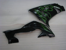 Load image into Gallery viewer, Black and Green Flame - NINJA ZX-10R 06-07 Fairing Kit