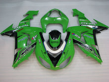 Load image into Gallery viewer, Green and Black Pirelli - NINJA ZX-10R 06-07 Fairing Kit