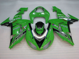 Green and Black Pirelli - NINJA ZX-10R 06-07 Fairing Kit