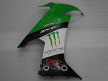 Load image into Gallery viewer, Green and Black White Monster - NINJA ZX-10R 08-10 Fairing Kit