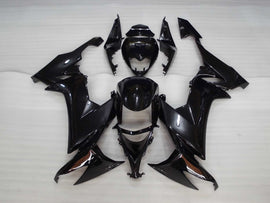 Glossy Black No decals - NINJA ZX-10R 08-10 Fairing Kit